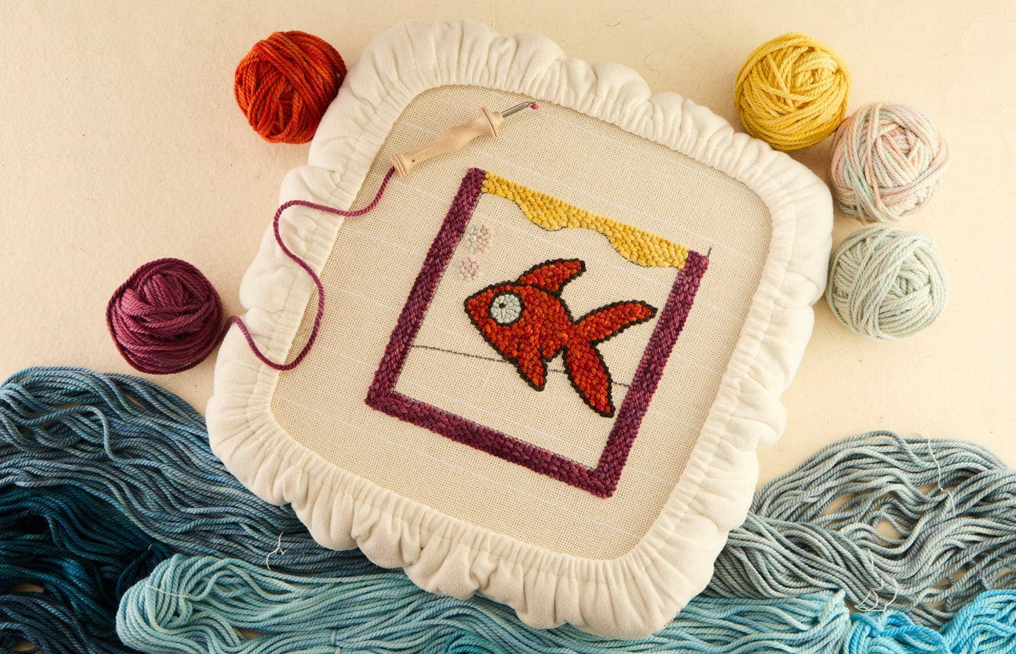 How Much Yarn Do I Need for My Punch Needle Project?