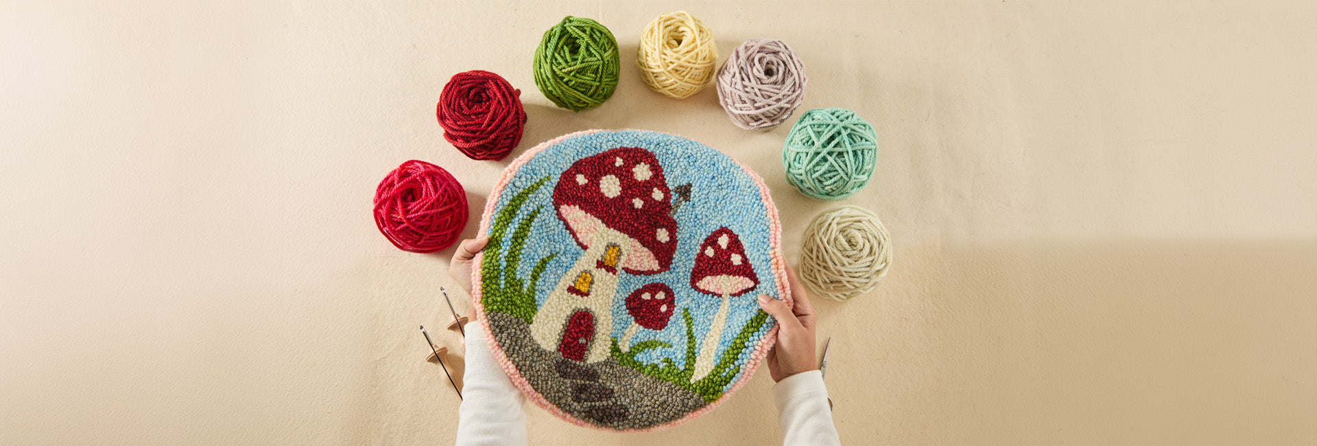 アンディママ　アンファン　ハッチボードＳ Punch Needle Rug Hooking Patterns | PDF & Printable Designs – The
