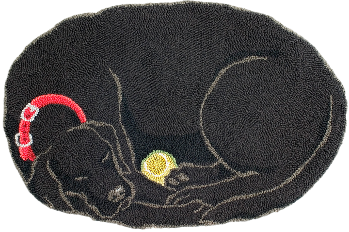 Sleeping Lab 22" x 34" (55.9 x 86.4cm)