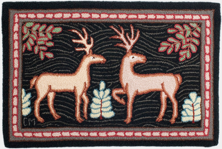 Two Elk 24" x 36" (61 x 91.4cm)