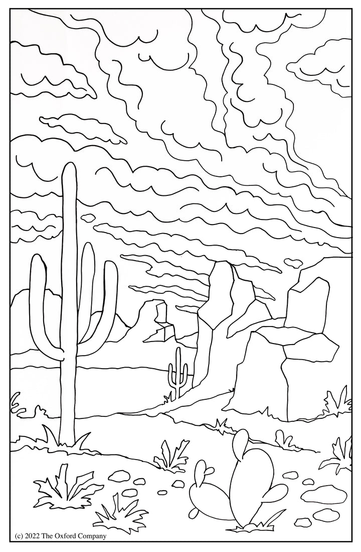Sonoran Sunset 18” x 28” (45.7 x 71.1cm) Digital Download