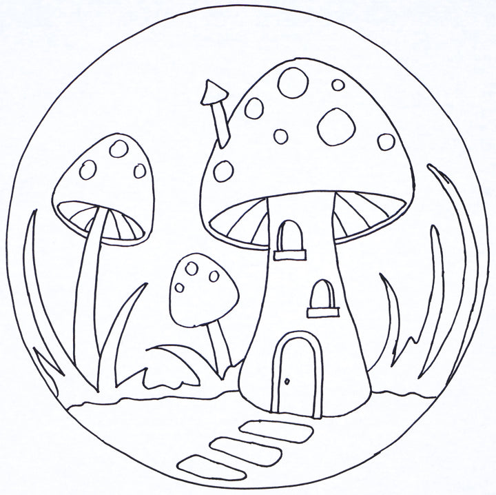 Mushroom House 14" (35.6cm)