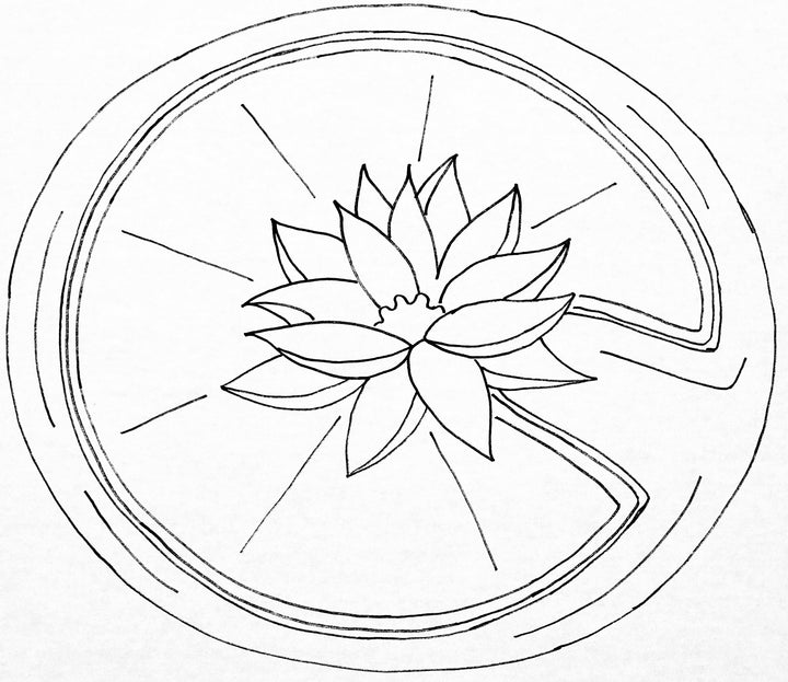 Water Lily 12" x 14" (30.4 x 35.6cm)