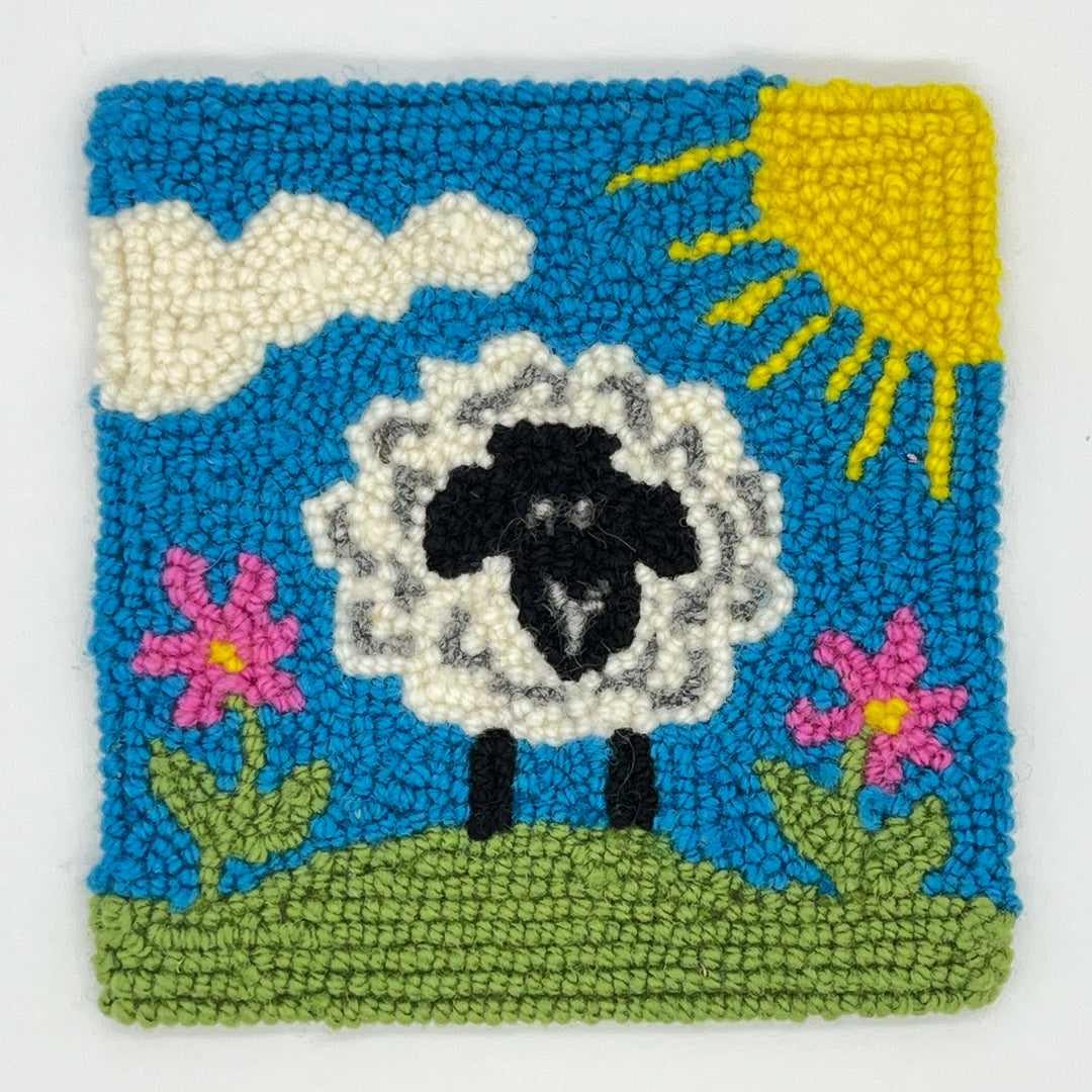 Outstanding in the Field- Sheep Trivet