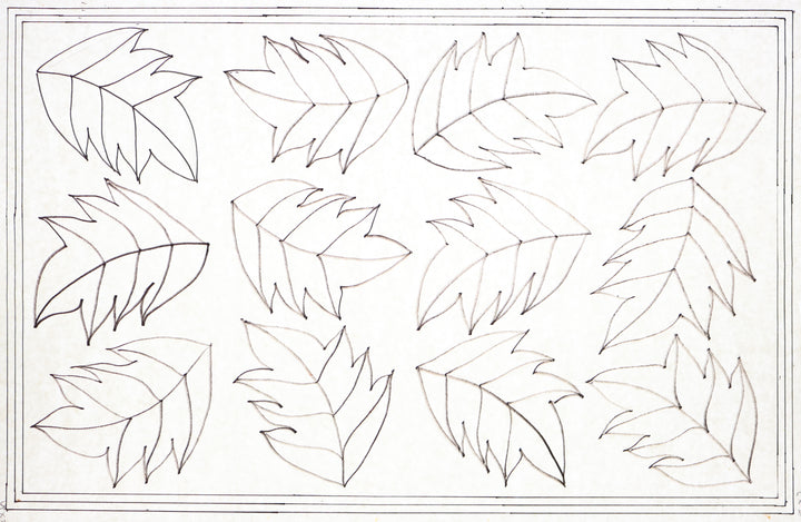 Tiny Leaves 24" x 36" (61 × 91.4cm)