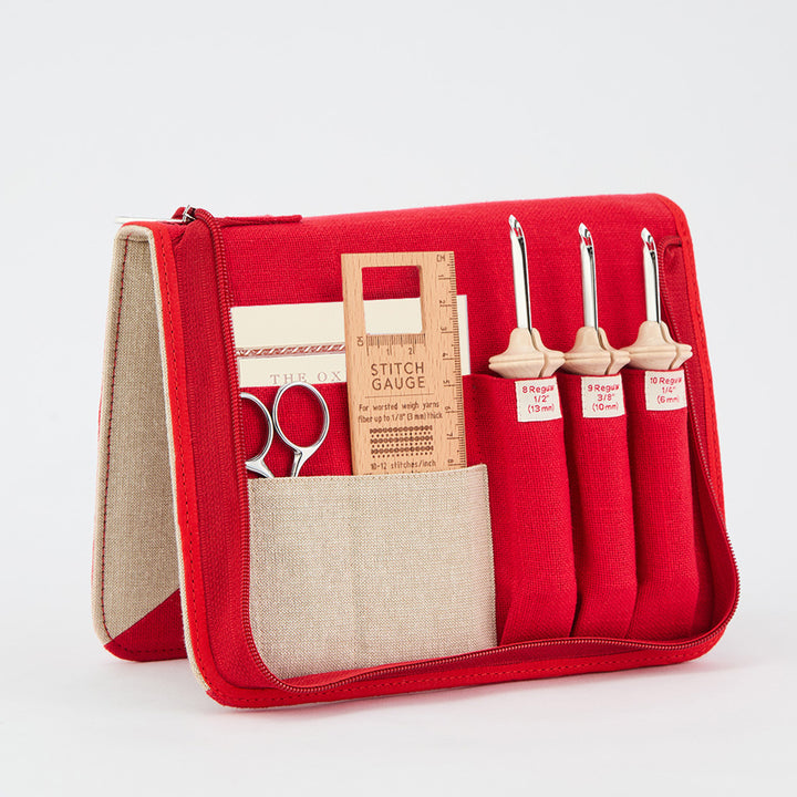Oxford Punch Needle Complete Set - Scissors, Stitch Gauge and Handbook