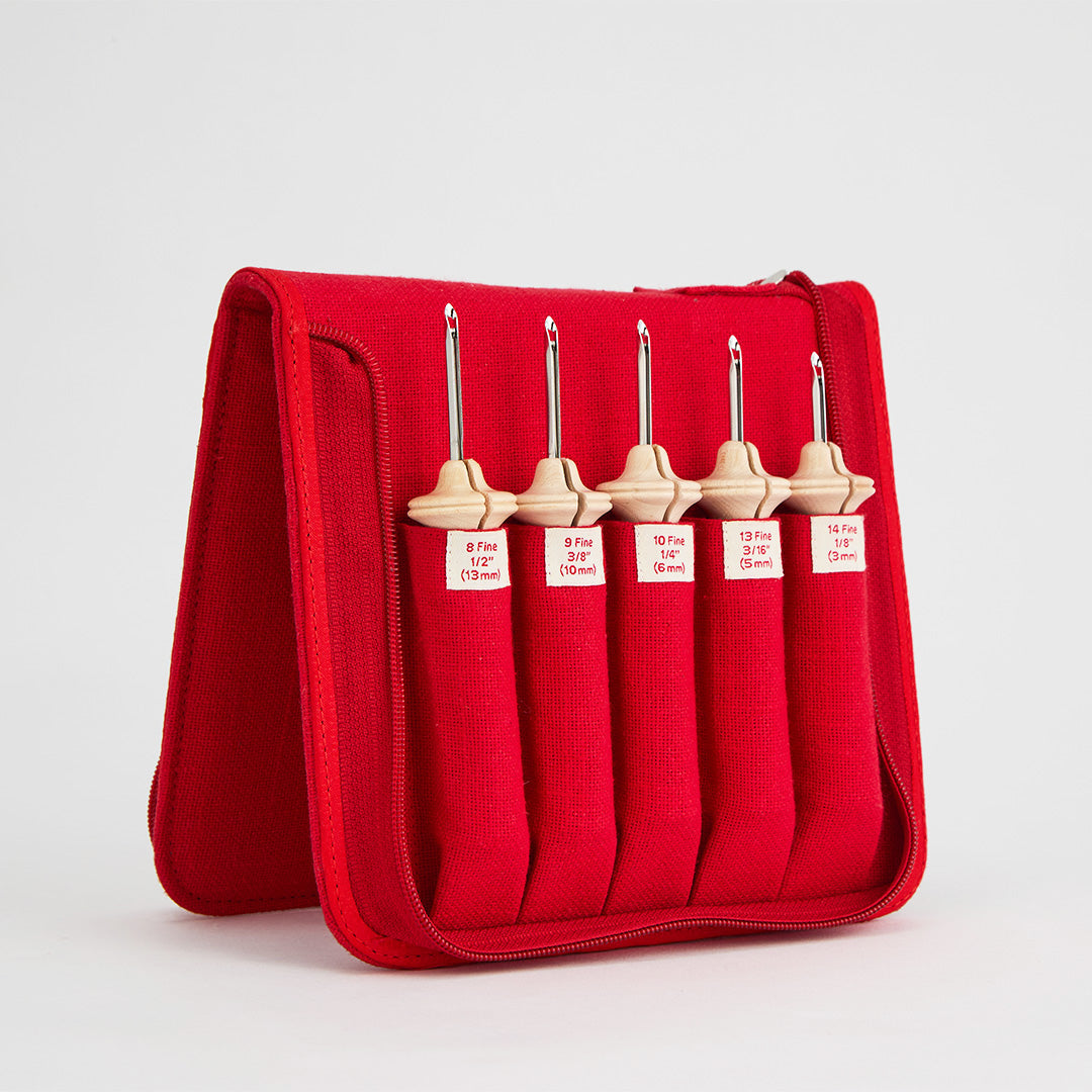 Oxford Punch Needle - Natural Wood Set