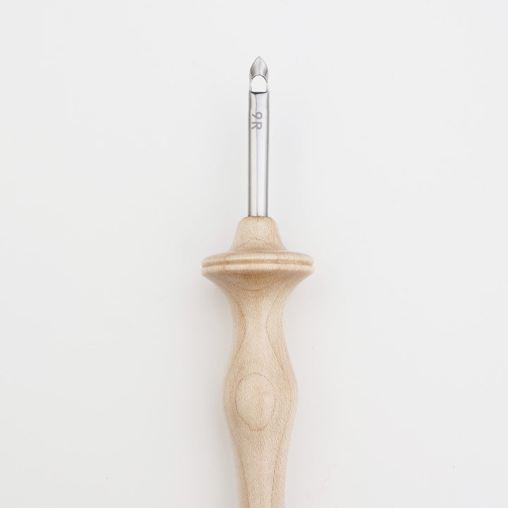 #9 Regular Point Oxford Punch Needle - Natural Wood