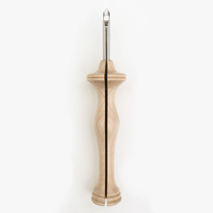 #8 Regular Oxford Punch Needle - Natural Wood
