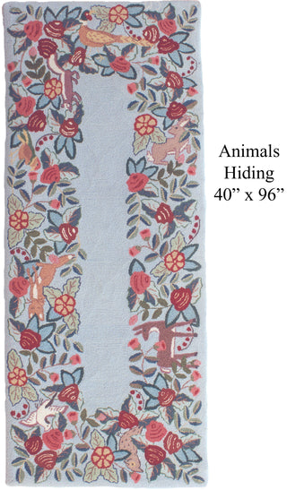 Animals Hiding 40" x 96"