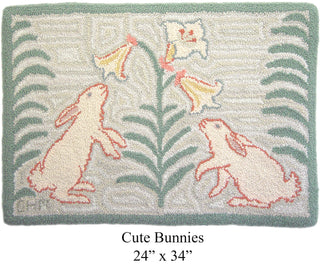 Cute Bunnies 24" x 34"