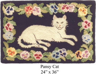 Pansy Cat 24" x 36"