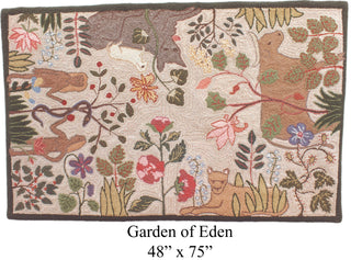 Garden of Eden 48" x 75"
