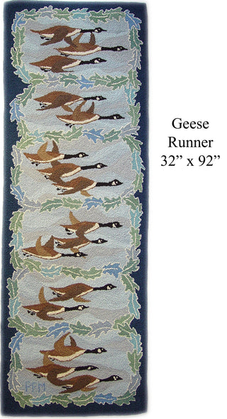 Geese Runner 32" x 92"