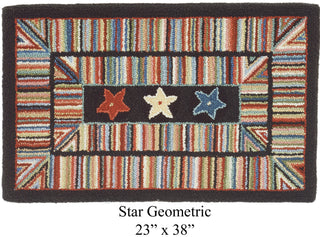 Star Geometric 23" x 38"