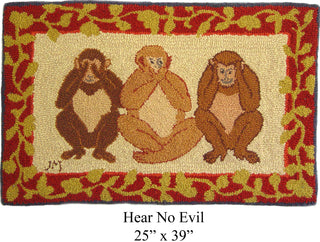 Hear No Evil 25" x 39"