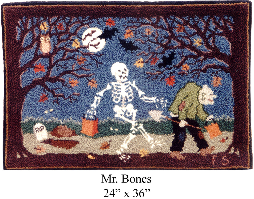 Mr. Bones 24" x 36" (61 × 91.4cm)