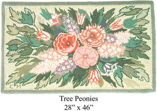 Tree Peonies - 28" x 46"