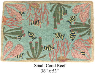 Coral Reef 36" x 53"