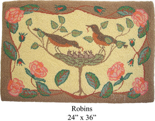 Robins 24" x 36"