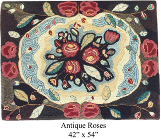 Antique Roses 42" x 54"