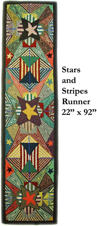 Stars and Stripes 22" x 92"