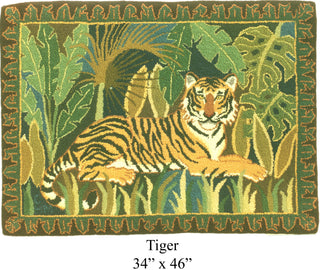 Tiger 34" x 46"