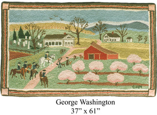 George Washington 37" x 61"