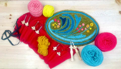 Punch Needle Project - Summer Stash Buster