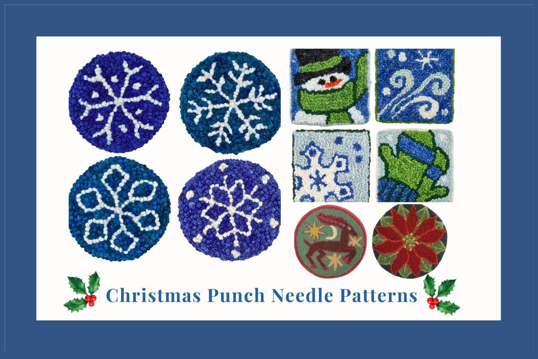 5 Cozy Christmas Punch Needle Projects to Try This Winter