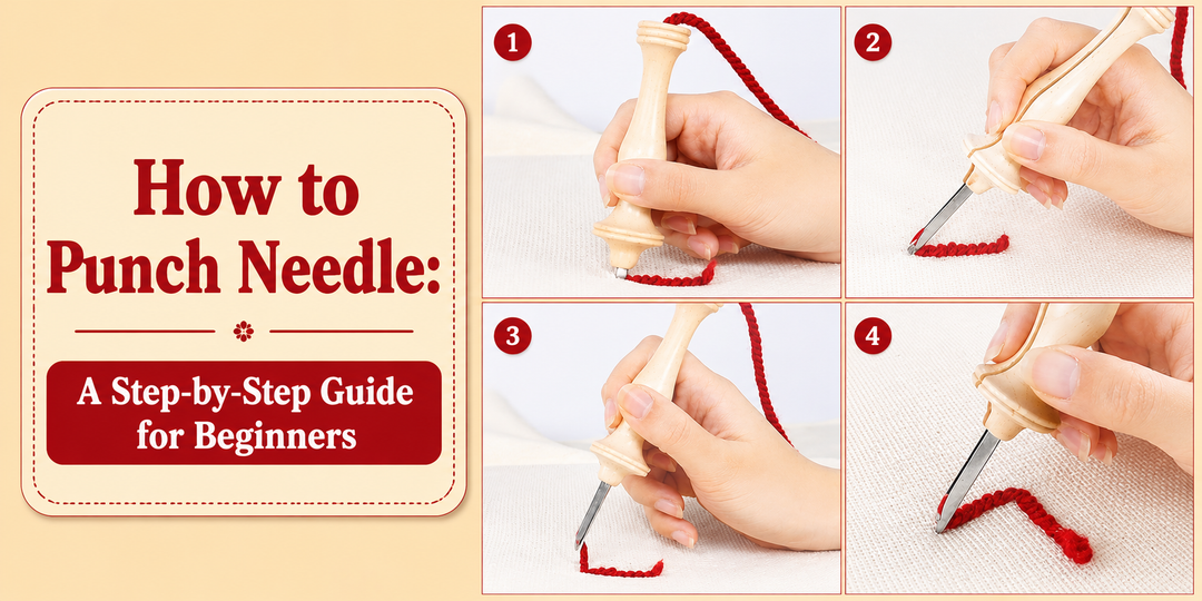 How to Punch Needle - Step-by-Step Guide for Beginners