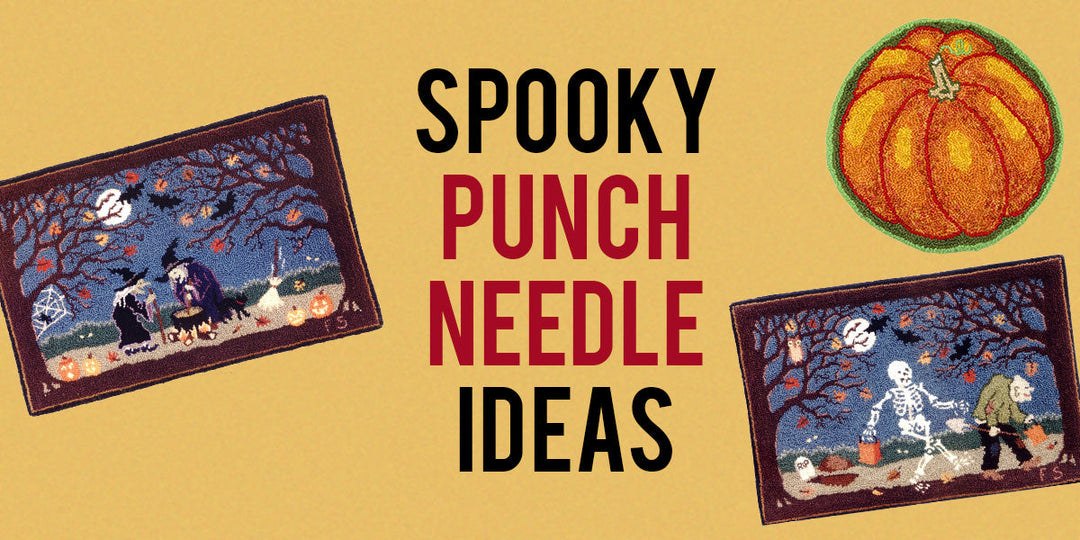 Halloween Punch Needle Ideas for Spooky Home Décor
