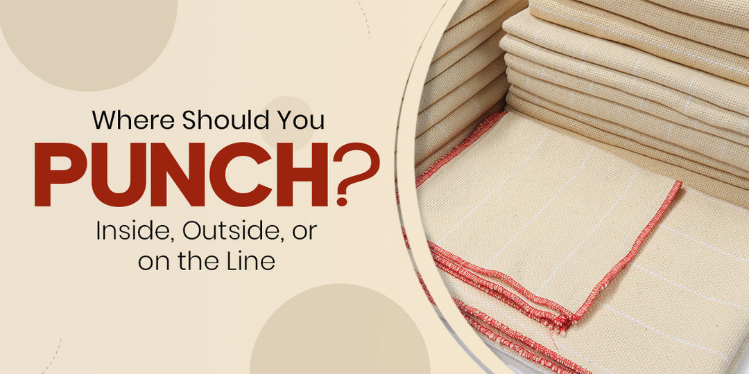 Where Do You Punch on Monk's Cloth? Inside, Outside, or On the Pattern Line