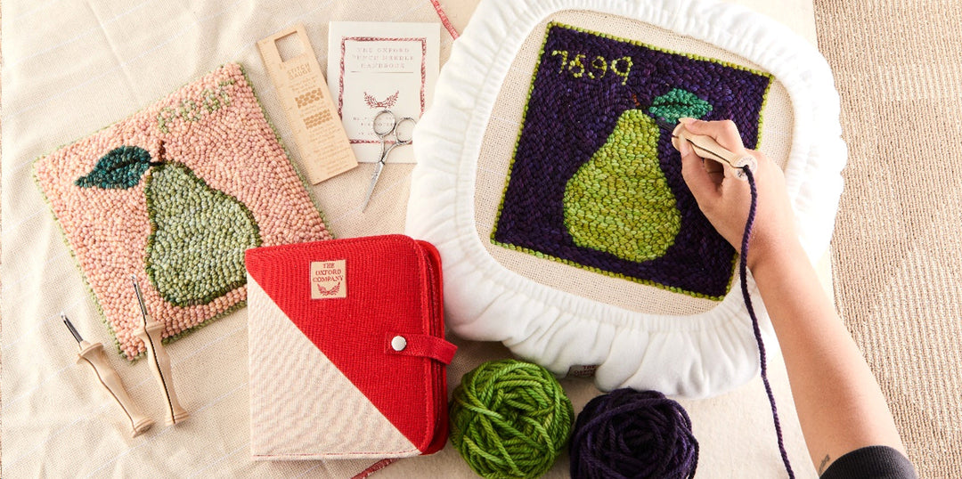 Stretching Your Foundation Fabric onto the Punch Needle Frame 