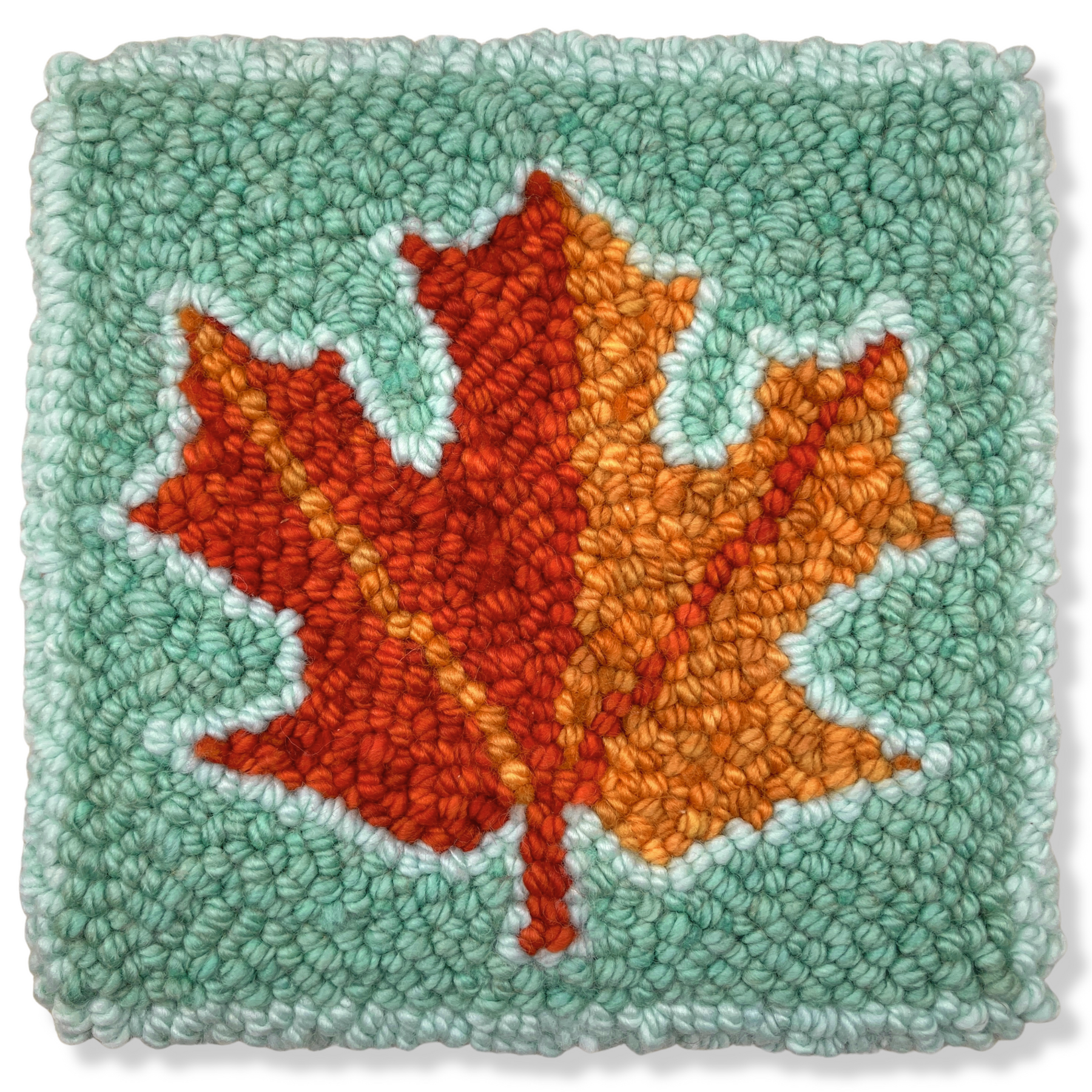 Leaf Series Sugar Maple Punch Needle Pattern