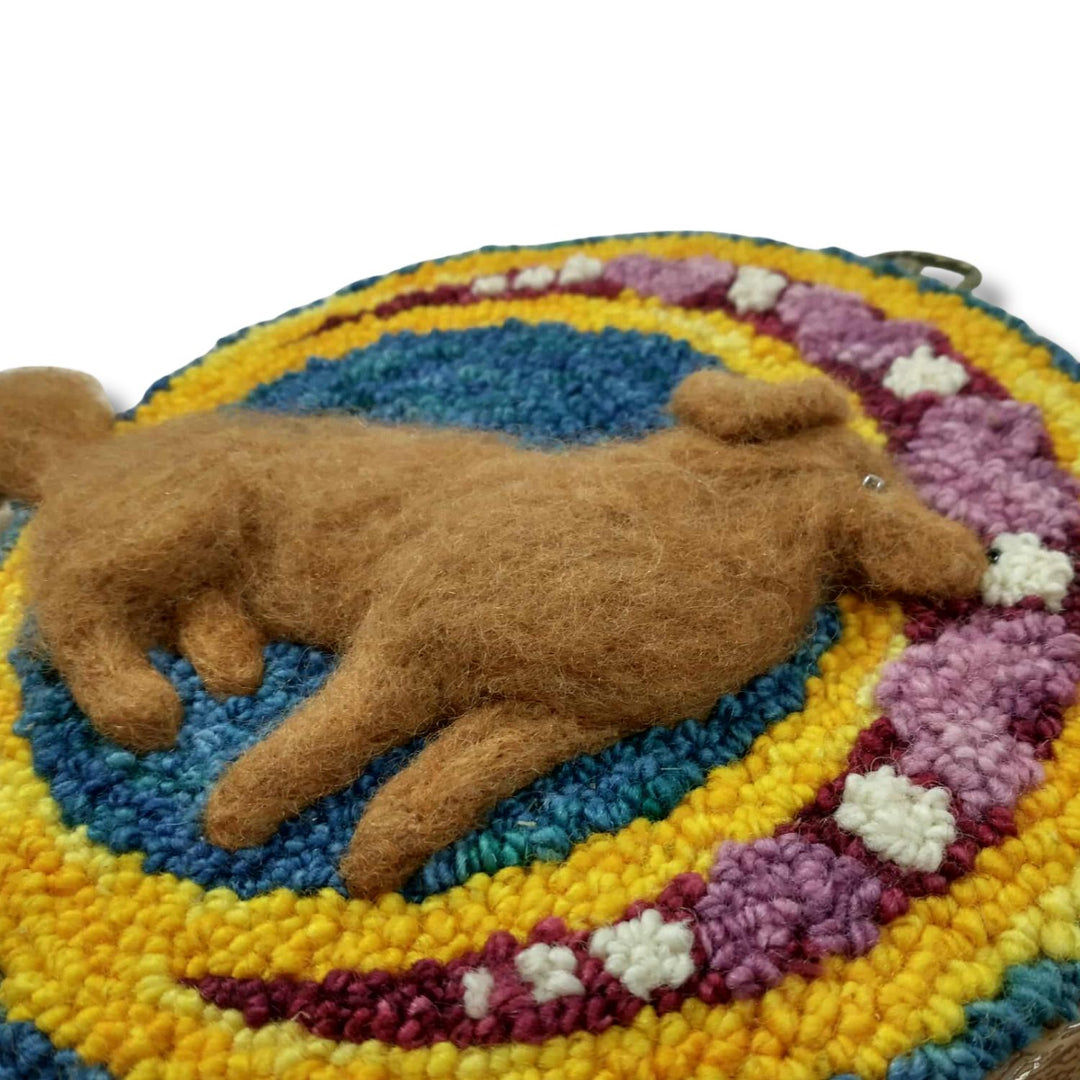 Pet Portraits- Needle Felting and Punch Needle Course