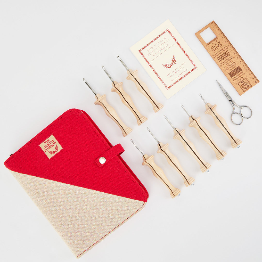 Punch Needle Complete Set – Natural Wood – The Oxford Company