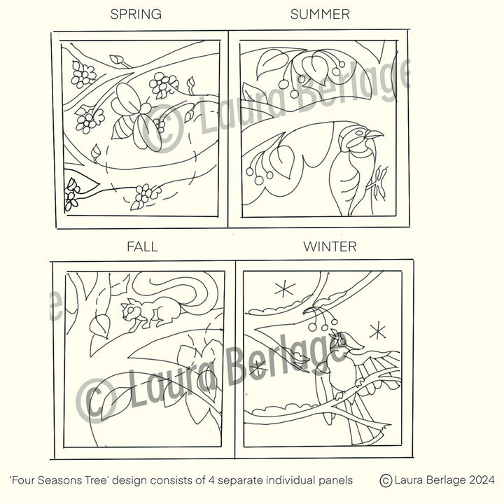 Four Seasons Tree, Spring Panel Punch Along