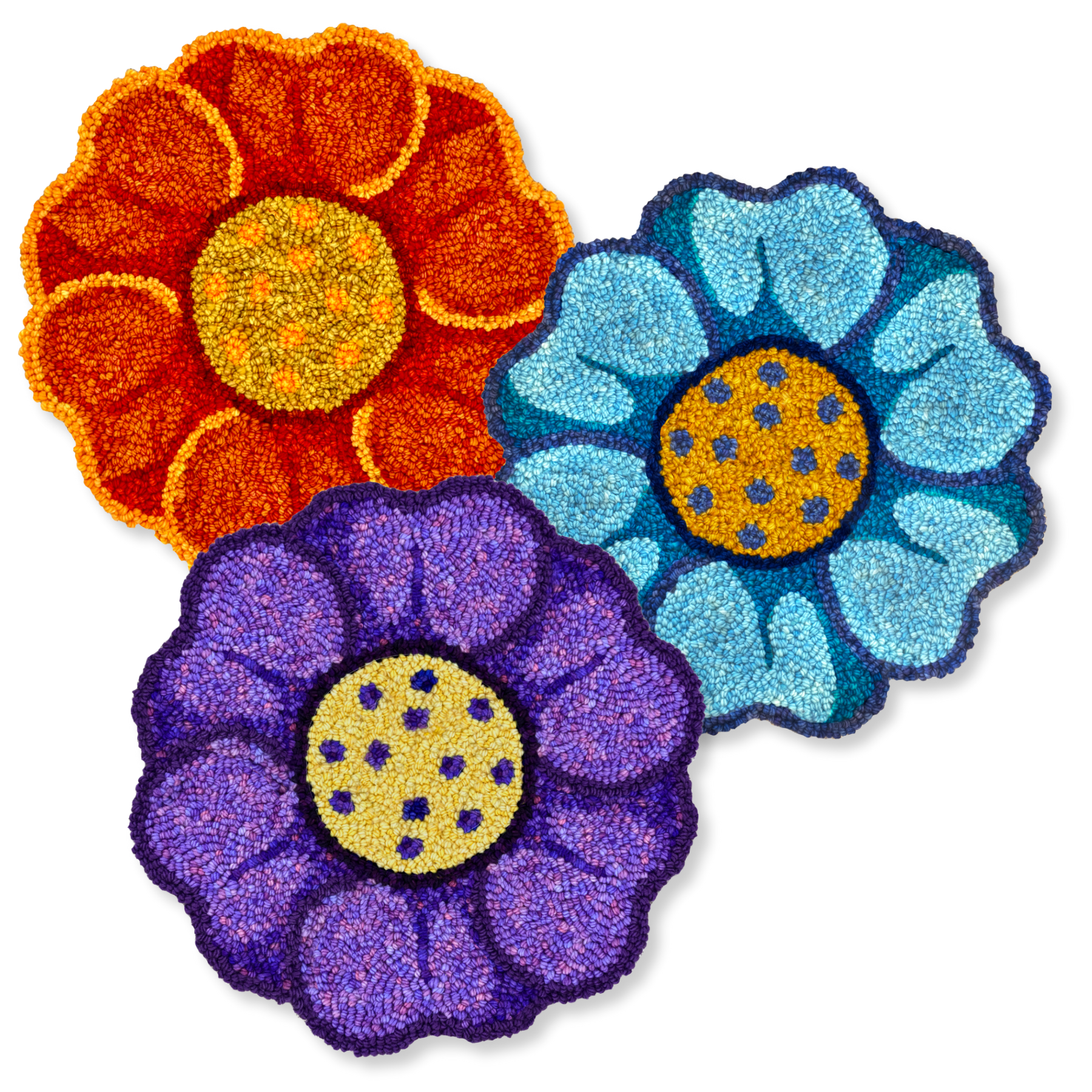 Flower Chairpad 13" (33cm) Diameter – The Oxford Company