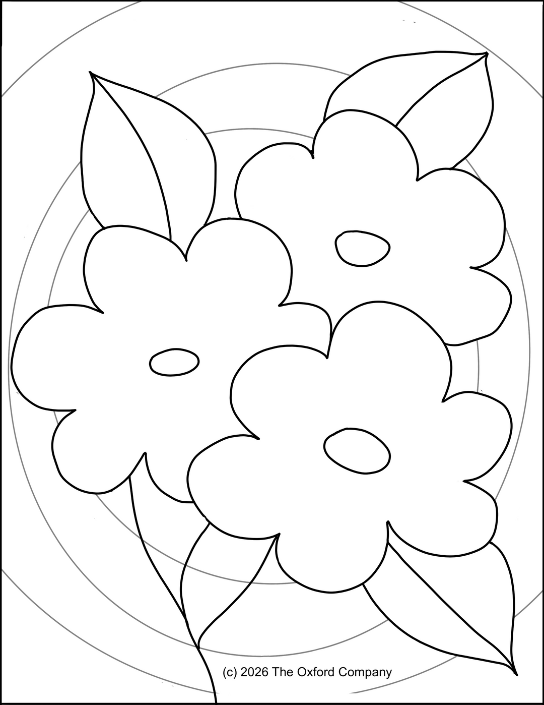 Spring Blooms 9.25” x 12” (23.5 x 30.5cm) Digital Download