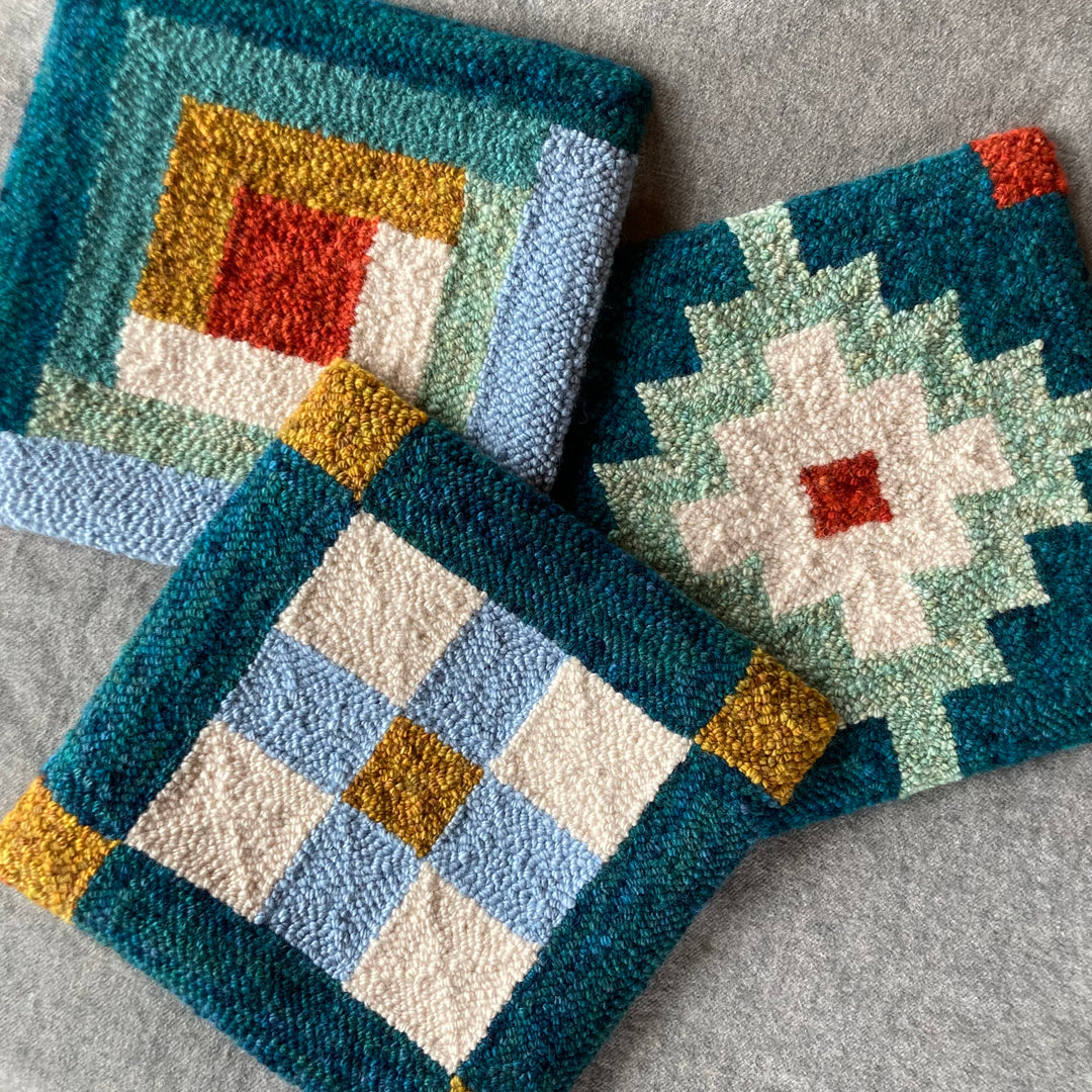 Quilt Block Series – Log Cabin 12” x 12” (30.5 x 30.5cm) Digital Download