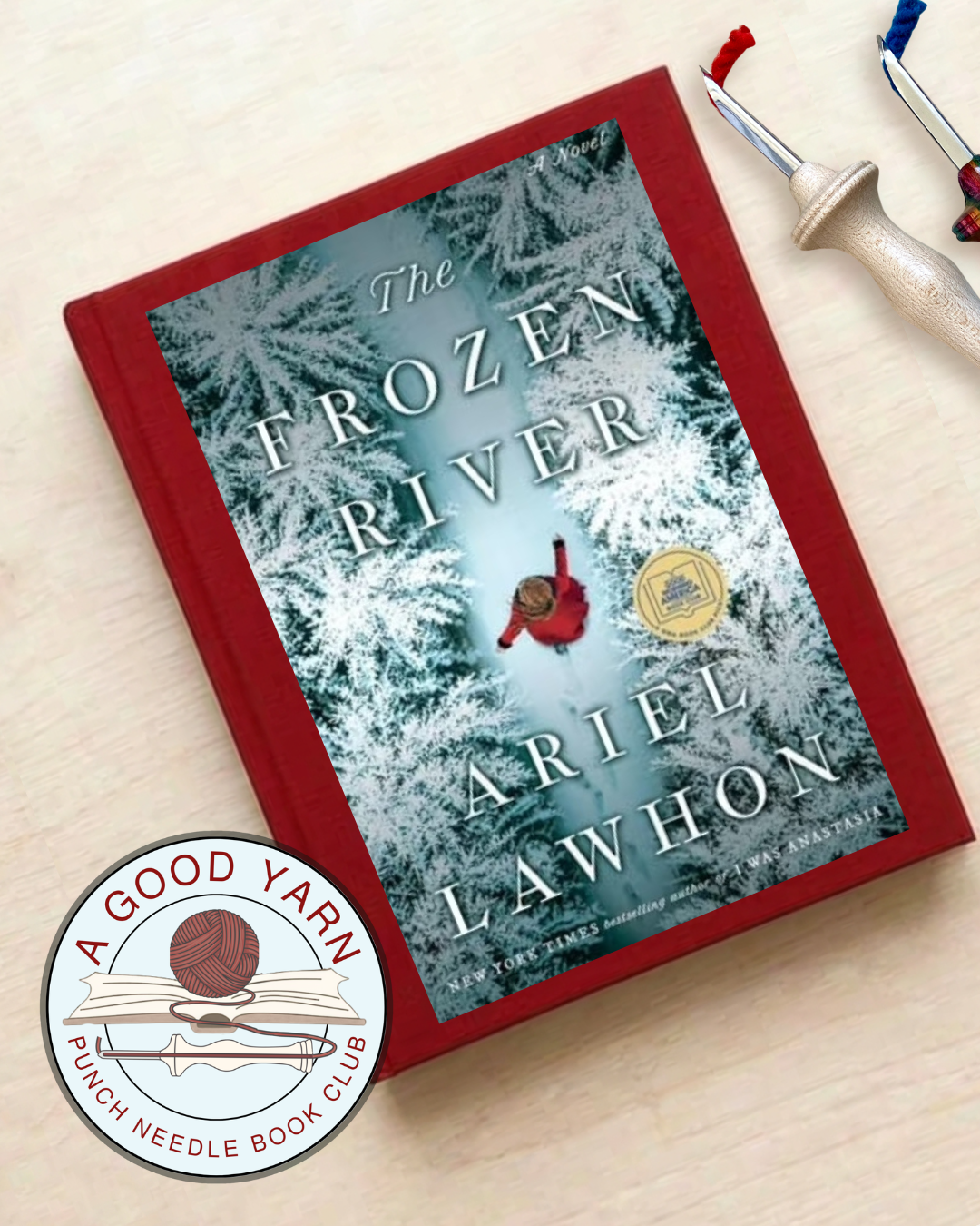 A Good Yarn Punch Needle Book Club- "The Frozen River"