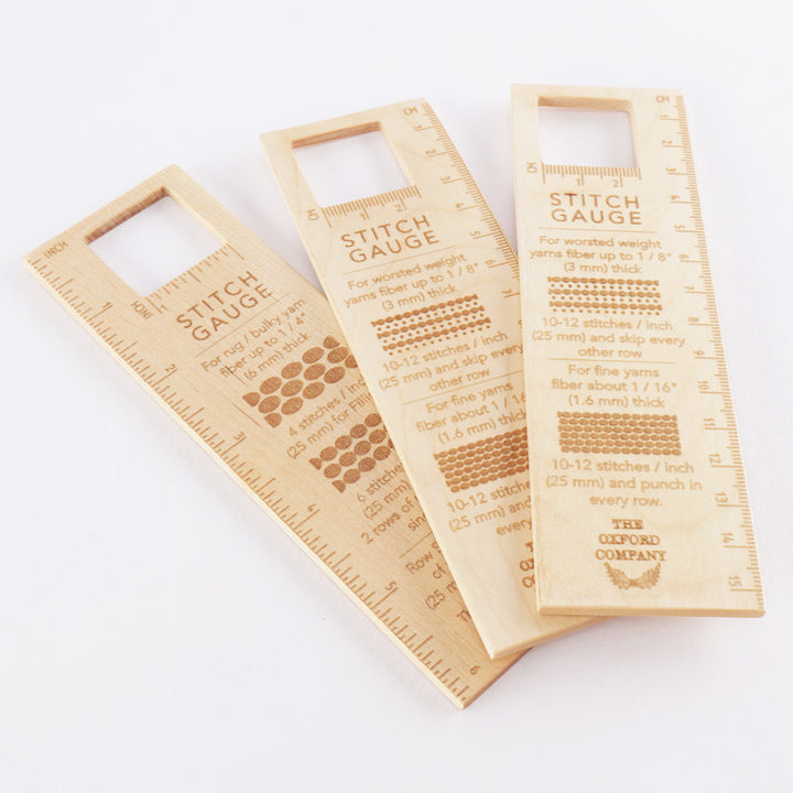 Oxford Wooden Stitch Gauge