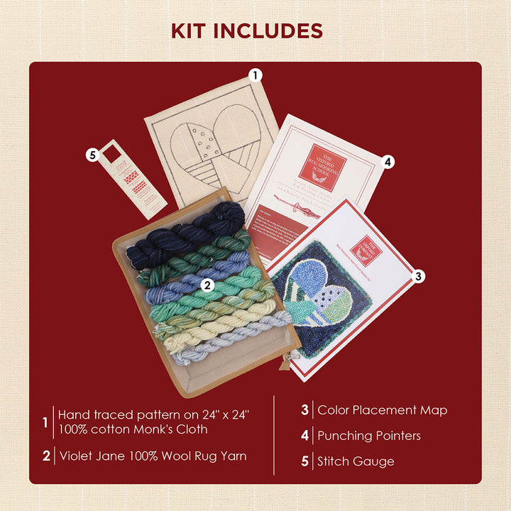 The Oxford Company Kits Blue Heart 2