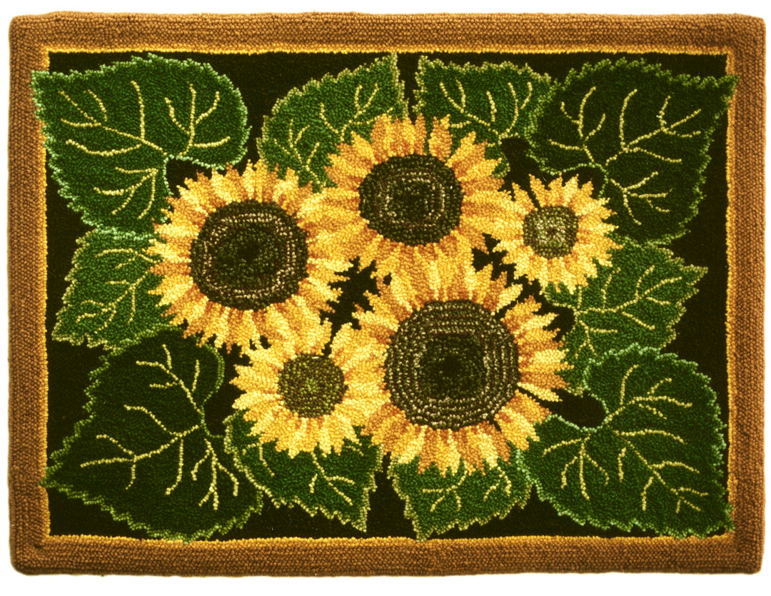 Dark Sunflowers 32" x 42" (81.3 x 106.7cm)