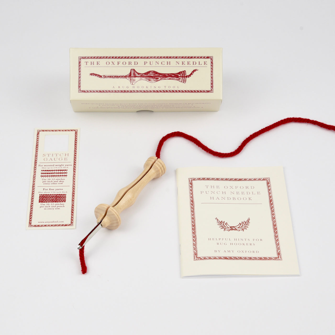 Buy Oxford Wood Punch Needle Rug Hooking Tool #8 1/2 Fine Online