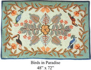 Birds in Paradise 48" x 72"
