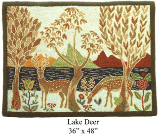 Lake Deer 26" x 48"