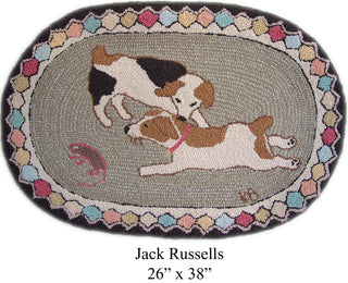 Jack Russells 26" x 38"