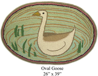 Oval Goose 26" x 39"